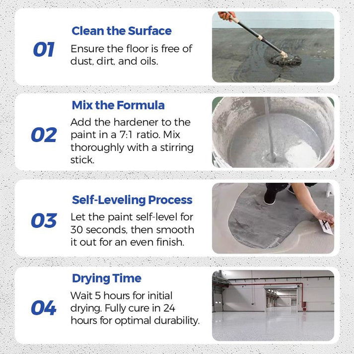 💥New HOT SALE🔥Wear-Resistant Anti-Slip Self-leveling Epoxy Floor Paint ✈️ free shipping