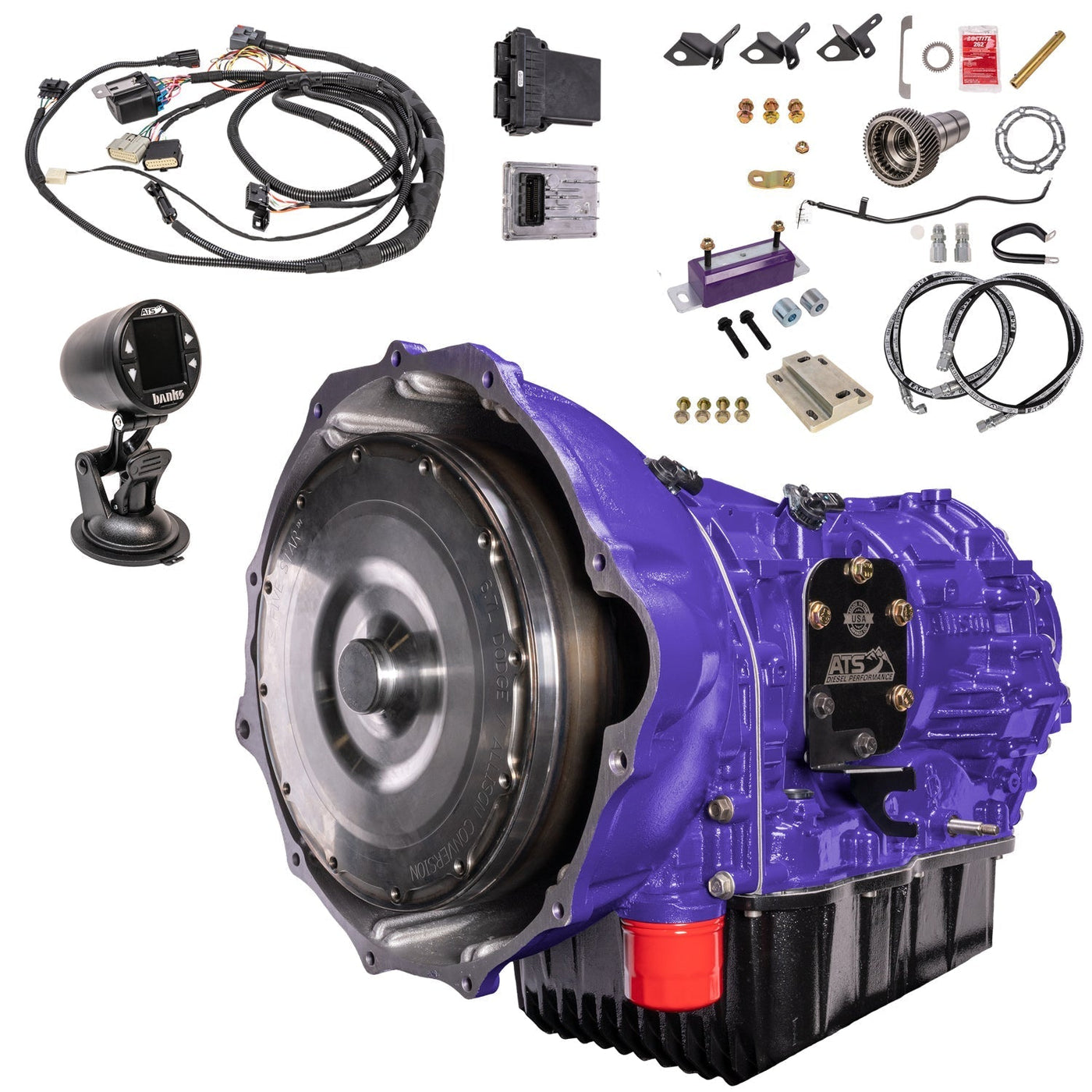 ATS Allison Conversion Complete Kit 4WD Transmission 47RH 47RE 48RE 1998.5-2007 5.9L Cummins