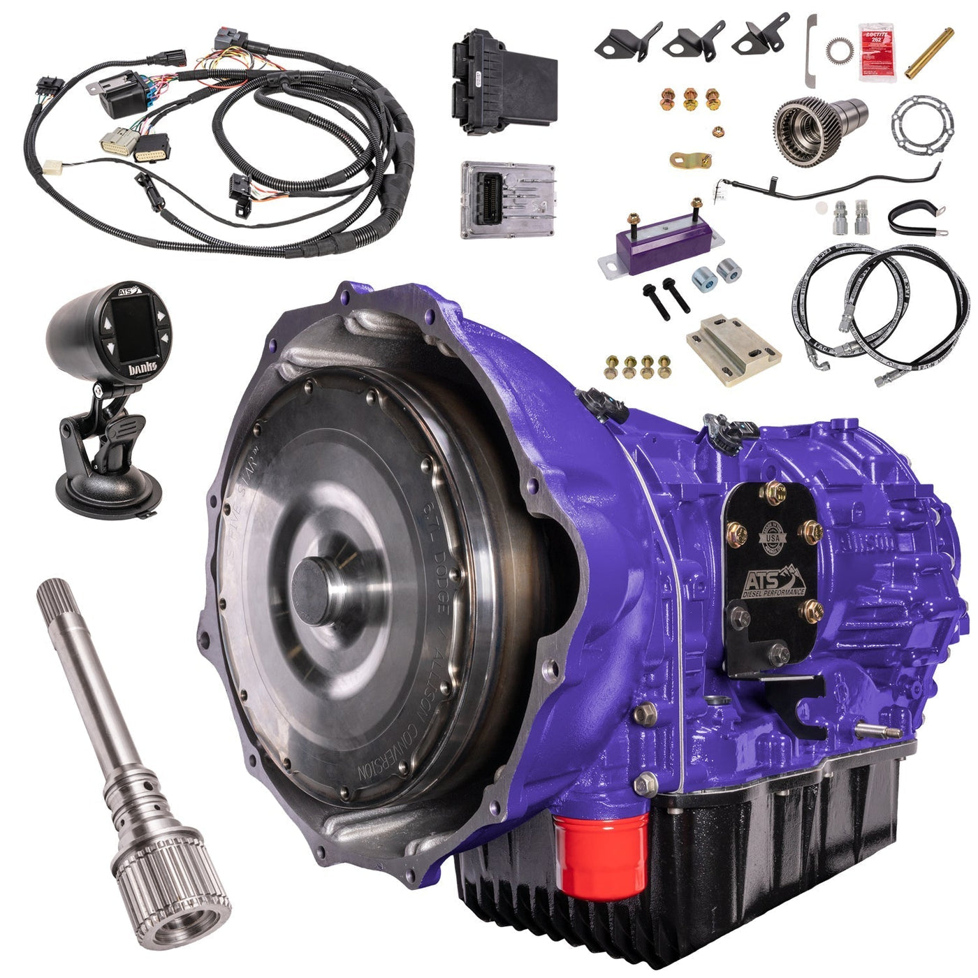 ATS Allison Conversion Complete Kit 4WD Transmission 47RH 47RE 48RE 1998.5-2007 5.9L Cummins
