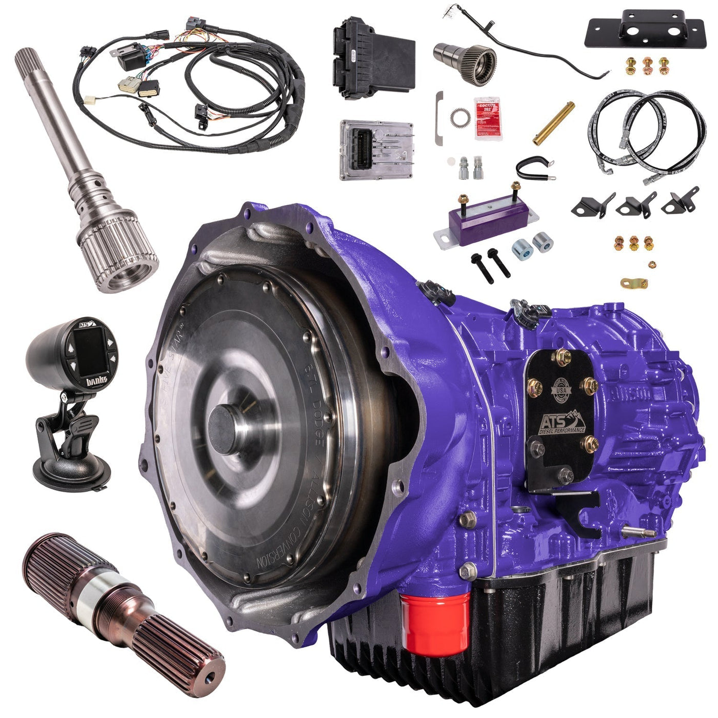 ATS Allison Conversion Complete Kit 4WD Transmission 47RH 47RE 48RE 1998.5-2007 5.9L Cummins