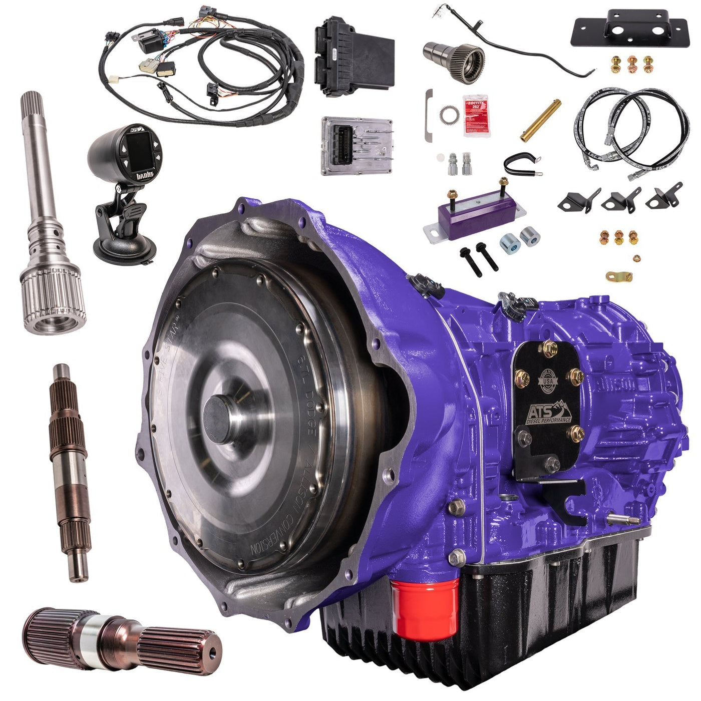 ATS Allison Conversion Complete Kit 4WD Transmission 47RH 47RE 48RE 1998.5-2007 5.9L Cummins
