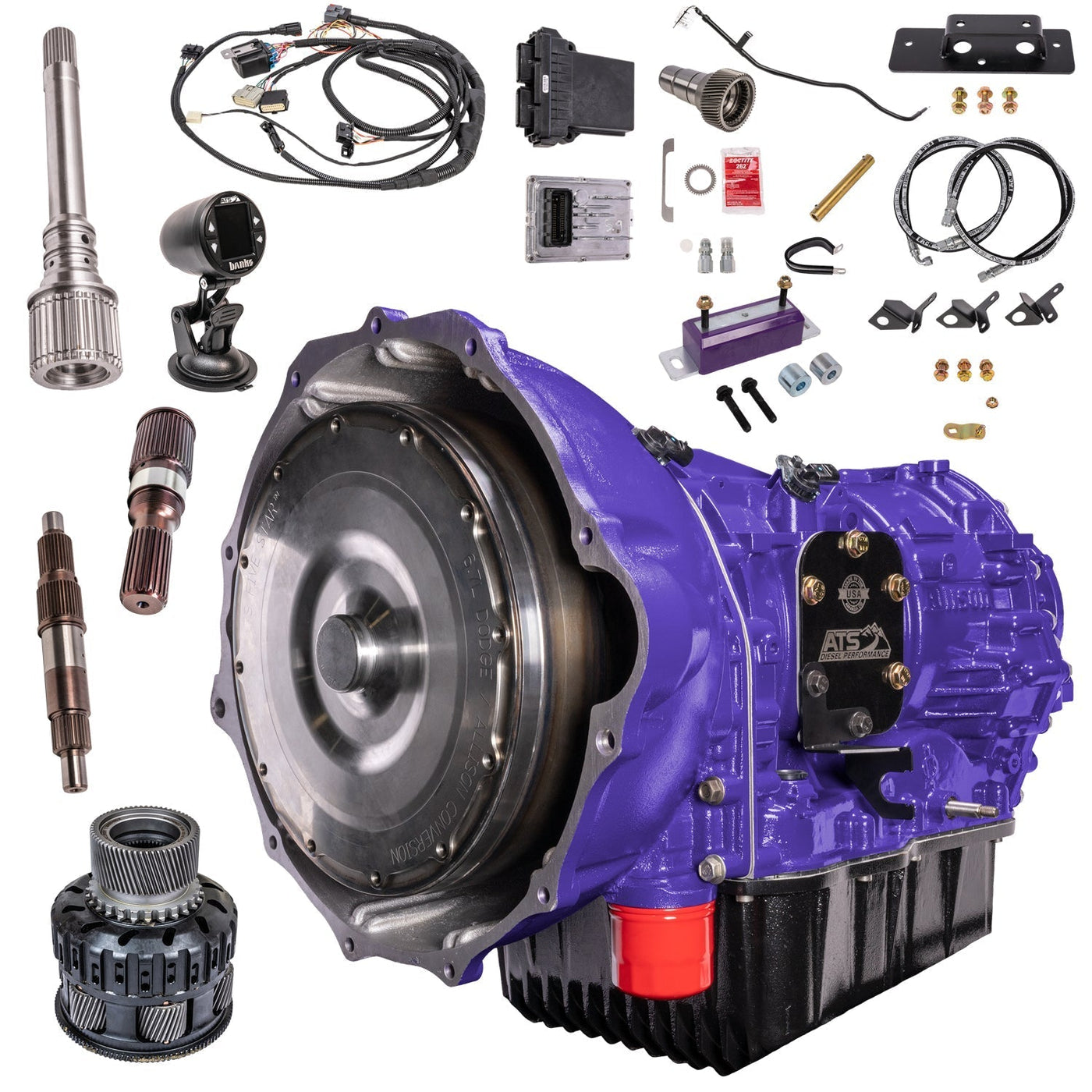 ATS Allison Conversion Complete Kit 4WD Transmission 47RH 47RE 48RE 1998.5-2007 5.9L Cummins