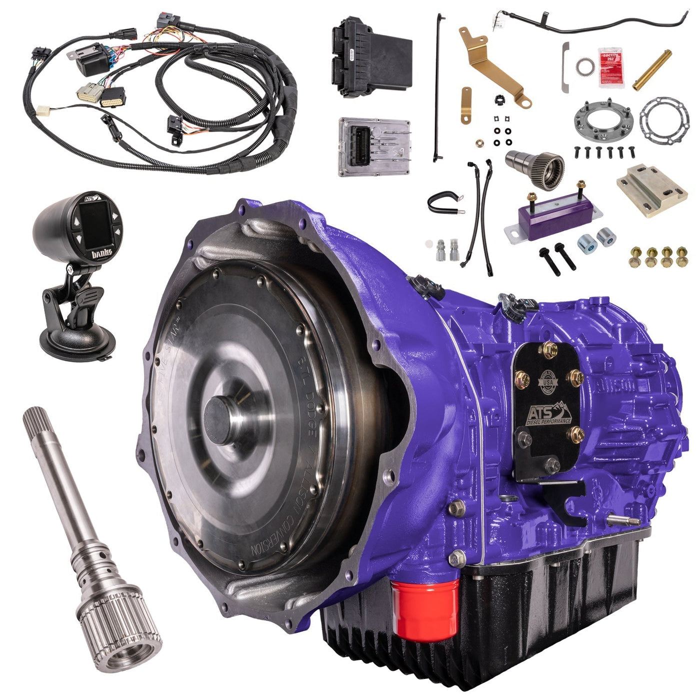 ATS Allison Conversion Complete Kit 4WD Transmission 47RH 47RE 48RE 1998.5-2007 5.9L Cummins