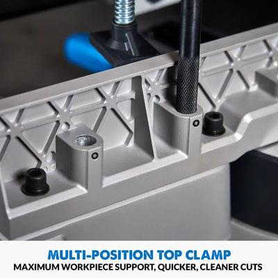 Evolution S355MCS: Mitering Chop Saw With 14 in. Mild Steel Blade | Heavy Duty | Metal Cutting
